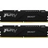 RAM Kingston Atmintis ddr5 fury beast juodas 64gb (2*32gb)/5600 cl36