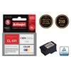 Rašalo kasetė Activejet AC-511R (Canon CL-511 pakeitimas; Premium; 12 ml; spalvotas)