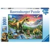 Ravensburger Dėlionė 100 vnt. - Dinozaurų Epoka