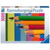 Ravensburger Dėlionė 1000 vnt. - Pieštukai