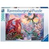 Ravensburger Dėlionė 2000 vnt. - Drakonai