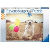 Ravensburger Dėlionė 500 vnt. - Šuo su balionais