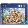 Ravensburger Dėlionė 1000 vnt. - Disney personažų karnavalas
