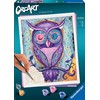 Tapymas pagal skaičius CreArt Dreaming Owl 28990 Ravensburger
