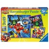 Ravensburger Dėlionė 3x49 vnt. - „Power Players“