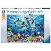 Ravensburger Dėlionė 500 vnt. - Delfinai