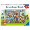 Ravensburger Dėlionė 2x12 vnt. - Parduotuvėje