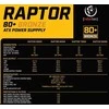 Rebeltec Maitinimo šaltinis ATX Raptor 800W Bronze 80+, Single Raill, DC-DC Maitinimo šaltinis spełnia wymagania norm 80 PLUS Bronze, Stabilna galingumas ciągła 800W - maksymalna galingumas