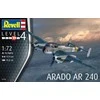 Revell 03798 Arado Ar 240 1/72 plastikinis surenkamas lėktuvo modelis