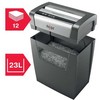 Rexel momentum x312 smulkintuvas, 12 lapų, 23 l šiukšliadėžė