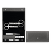 ZWILLING CLASSIC INOX Rinkinys manikiūrui – antracito odinis dėklas, 5 dalys