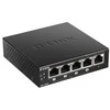 Šakotuvas D-link dgs-1005p/e łącza jungiama į tinklą nie zarządzany gigabit ethernet (10/100/1000) obsługa poe juoda