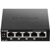Šakotuvas D-link dgs-1005p/e łącza jungiama į tinklą nie zarządzany gigabit ethernet (10/100/1000) obsługa poe juoda