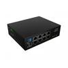 Šakotuvas Lanberg switch light industrial POE 4xBT 4xAT 2xSFP DIN niezarządzalny gigabit ethernet