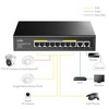 Šakotuvas Cudy GS1010PE 8xGE PoE+ 120W 2xGb Uplink komutatorius