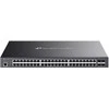 Šakotuvas Tp-link omada sg3452xmpp łącza jungiama į tinklą zarządzany l2+ gigabit ethernet (10/100/1000) obsługa poe 1u juoda