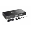 Šakotuvas TP-LINK Omada ES216G valdomas tinklo adapteris L2 gigabito ethernetui (10/100/1000), juodas