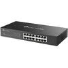 Šakotuvas TP-LINK Omada ES216G valdomas tinklo adapteris L2 gigabito ethernetui (10/100/1000), juodas