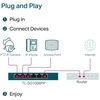 Šakotuvas TP-Link sg1006pp 6ge jungiklis (3poe+1poe++)