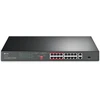 Šakotuvas TP-Link Sl1218p jungiklis 16xfe poe+ 2xgb 1xsfp