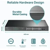 Šakotuvas TP-Link 18-PORT GIGABIT POE SWITCH - WITH 16-PORT POE+