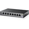 Šakotuvas TP-Link TL-SG108PE Valdomas L2 Gigabit Ethernet (10/100/1000) Maitinimas per Eternetą (PoE) Juoda