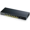 Šakotuvas Zyxel Przełącznik gs1900-10hp v2 8port l2 poe 2xsfp 70w 802.3at