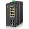 Šakotuvas Zyxel Switch managed poe 12port rgs200-12p