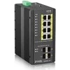 Šakotuvas Zyxel Switch managed poe 12port rgs200-12p