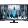 Samsung 43 colių monitorius ls43cg700nuxen va 3840x2160 uhd 16:10 2xhdmi/1xdp/lan(rj45)/2xusb3.0 1ms(mprt) wifi/bt garsiakalbiai plokšti 144hz išmanieji žaidimai 2 metai d2d