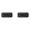USB kabelis originalus Samsung EP-DX510JBEGEU Type-C-Type-C 1.8m pakuotėje juodas