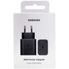 „Samsung“ įprastas 45 W maitinimo adapteris (tik TA, be laido), juodas