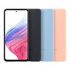 Dėklas Samsung Galaxy A53 5G silikoninis dangtelis Juodas Juodas