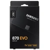 Samsung SSD | 870 EVO | 8000 GB | Solid-state drive sąsaja SATA 6 Gb/s compatible with SATA 3 Gb/s and SATA 1.5 Gb/s | Skaitymo greitis 560 MB/s | Rašymo greitis 530 MB/s