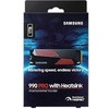Samsung Dysk ssd 990pro heatsink nvme 1tb