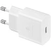 Samsung maitinimo adapteris 15w usb-c greitas įkrovimas (be laido); baltas