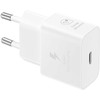 Samsung maitinimo adapteris 25W USB-C greito įkrovimo įkroviklis (be laido) baltas