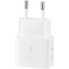 Samsung maitinimo adapteris 25W USB-C greito įkrovimo įkroviklis (be laido) baltas