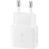 Samsung maitinimo adapteris 25W USB-C greito įkrovimo 1m baltas įkroviklis