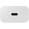 Samsung maitinimo adapteris 25W USB-C greito įkrovimo įkroviklis (be laido) baltas