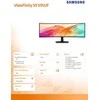 Monitorius Samsung | LS49F950UAUXEN ViewFinity S9 S95UF | 49 " | VA | DQHD | 32:9 | 120 Hz | 5 ms | 5120 x 1440 pikselių | 350 cd/m² | HDMI jungtys quantity 2 | Juodas