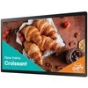 Samsung Profesionalus monitorius qb24c-t 24 colių matinis, jutiklinis 16h/7 250(cd/m2) 1920x1080(fhd) s10 grotuvas(tizen7, vxt ready) wifi/bt 3 metai d2d (lh24qbrbbgcxen)