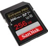Atminties kortelė Sandisk extreme pro sdxc 256gb 200/140 mb/s a2