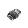 Pendrive sandisk ultra dual drive sddd3-064g-g46 (64gb; microusb, usb 3.0; spalva juoda)