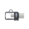 Pendrive sandisk ultra dual drive sddd3-064g-g46 (64gb; microusb, usb 3.0; spalva juoda)