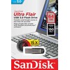 Sandisk ultra flair sdcz73-064g-g46 pendrive (64gb; usb 3.0; sidabro spalvos)