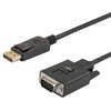 Savio Cl-203 1.8 m DisplayPort VGA (D-Sub) Juodas