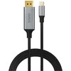 Savio CL-208 USB cable USB 3.2 Gen 1 (3.1 Gen 1) 2 m USB C Juodas, Pilkas