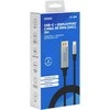 Savio CL-208 USB cable USB 3.2 Gen 1 (3.1 Gen 1) 2 m USB C Juodas, Pilkas