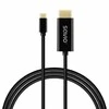 SAVIO CL-190 USB-C į HDMI kabelis, 30 Hz, 1 m, plastikinis